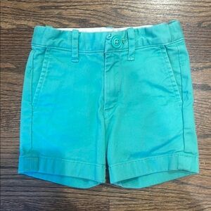 CrewCuts Gramercy Flex Chino Shorts, 2T Green